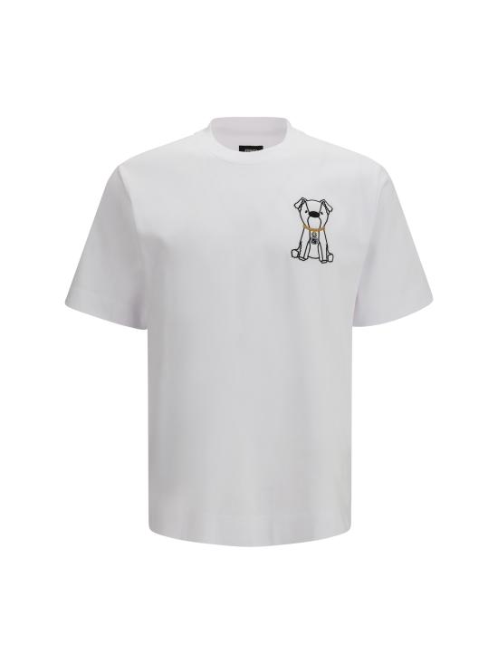 26SS 펜디 반팔 티셔츠 FY0936AW0N F0QA0 WHITE