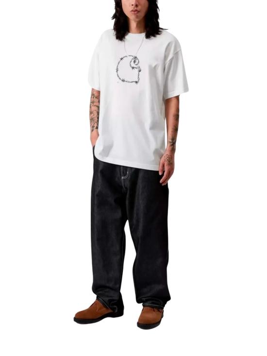 26SS 칼하트 반팔 티셔츠 I036237 02XX WHITE - CARHARTT