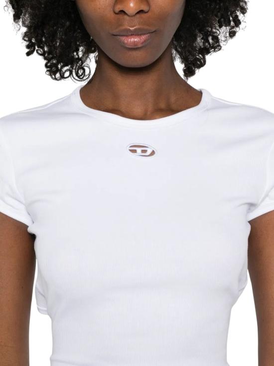 26SS 디젤 스웨터 A21197 0EJAI 100 WHITE - DIESEL