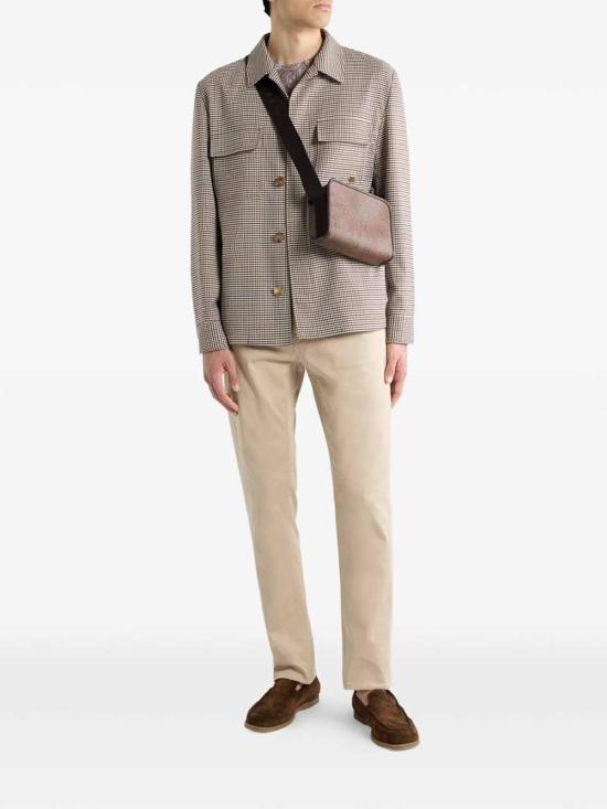 26SS 에트로 반팔 티셔츠 AKG33MRMA0002X0830 Burgundy - ETRO