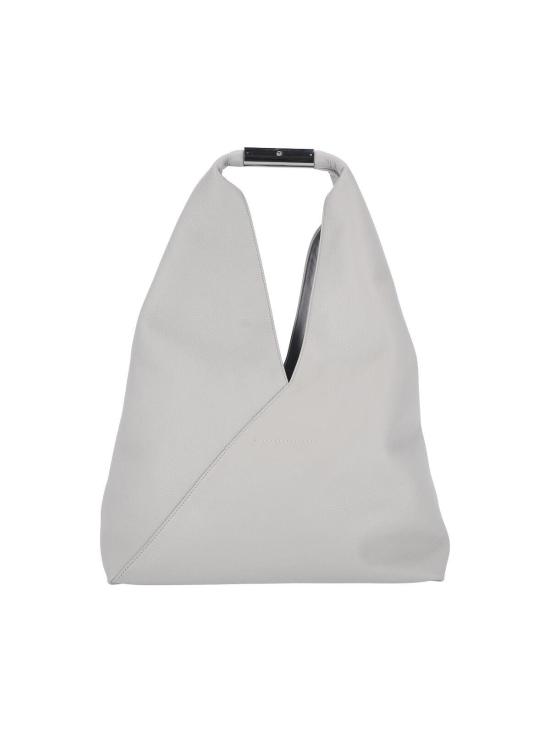 26SS MM6 메종마르지엘라 주얼 핸들 재패니즈 백 그레인 레더 SB6WD0043P7255T8059 Grey - MM6 MAISON MARGIELA