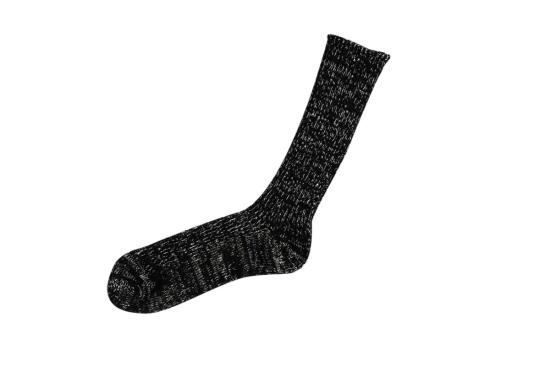  Nishiguchi Kutsushita 양말 니시구치 쿠츠시타 대마 코튼 골지 - OTHER BRANDS