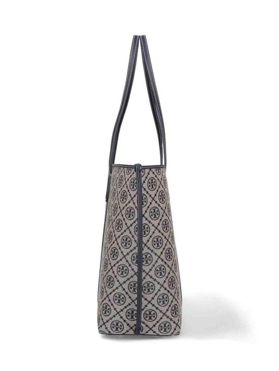 26SS 토리버치 T 모노그램 토트백 174279405 Blue - TORY BURCH