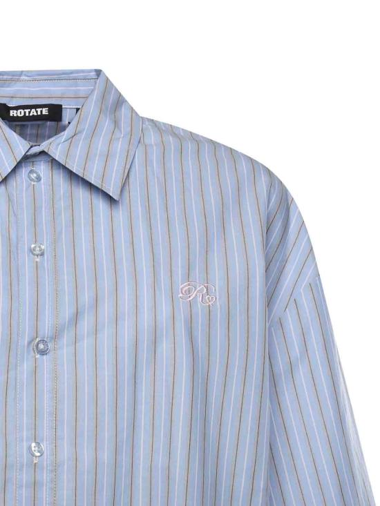 26SS 로테이트 바이 크리스텐슨 셔츠 1153663082 Blue - ROTATE BY BIRGERCHRISTENSEN