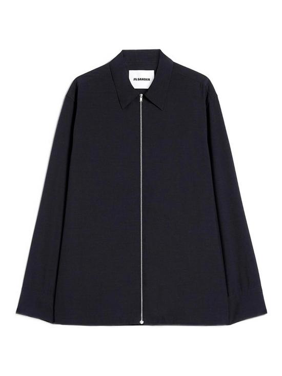  질샌더 셔츠 J40249J22DL0368401 Blue