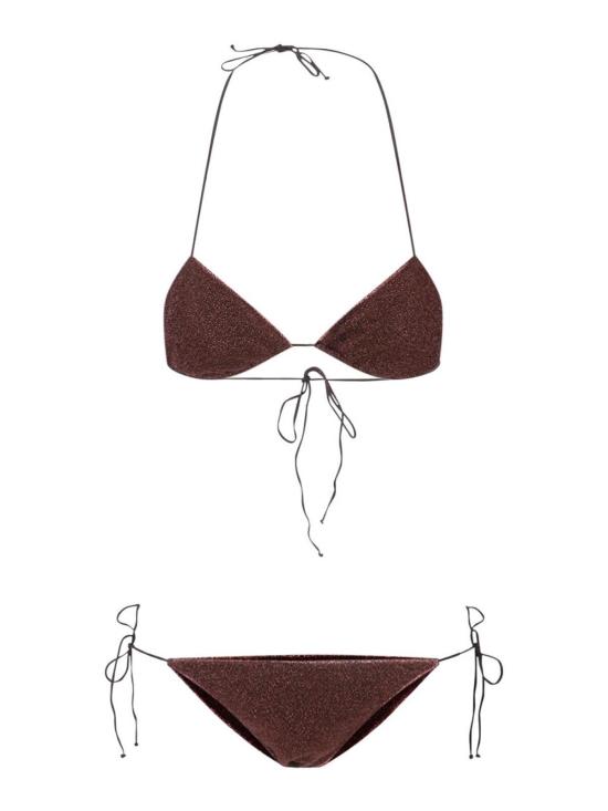  오세리 비키니 수영복 LTS601LUREXCHOCOLATE Brown