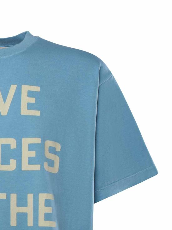 26SS 발렌티노 가라바니 반팔 티셔츠 8V3MG17UBBABLM Blue - VALENTINO GARAVANI