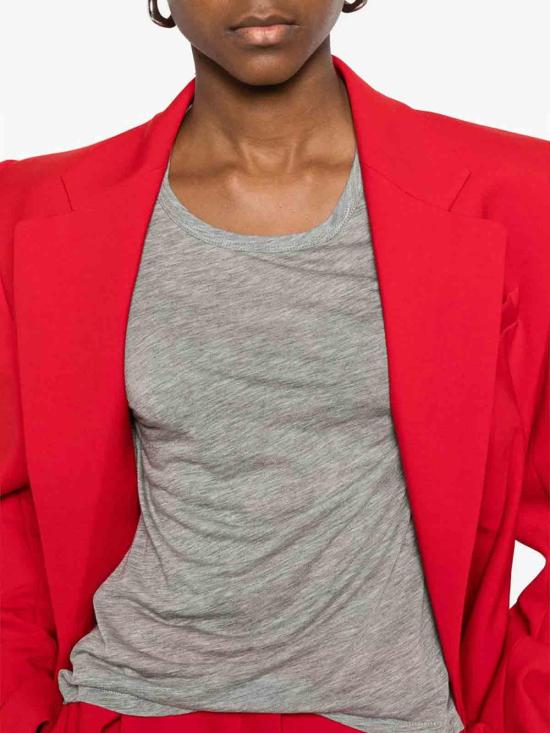 26SS 애니빙 반팔 티셔츠 A0811501GRY1 Grey - ANINE BING