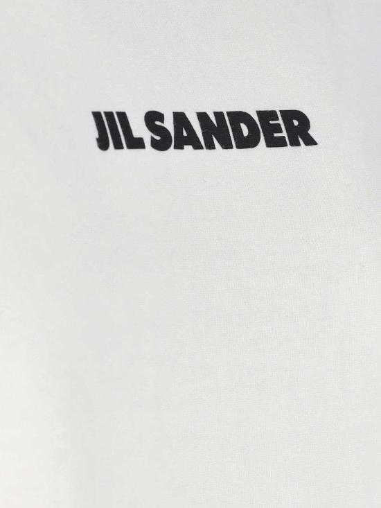 질샌더 탑 J02GC0141J20103102 White - JIL SANDER