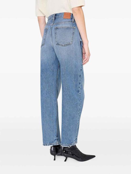 27SS 애니빙 스트레이트 팬츠 A0611764WHD9 Blue - ANINE BING