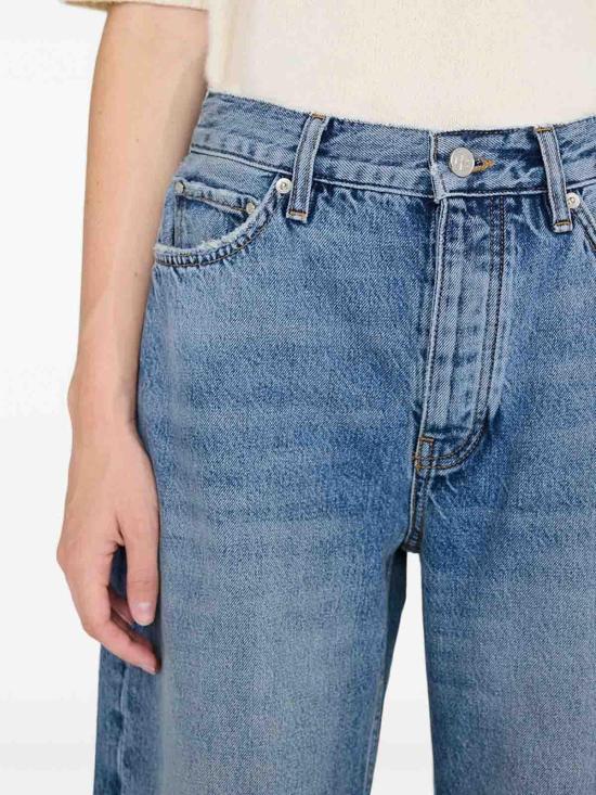 27SS 애니빙 스트레이트 팬츠 A0611764WHD9 Blue - ANINE BING