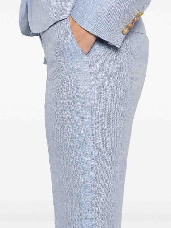  에트로 팬츠 99TU3F4WREA0001B0965 Blue - ETRO