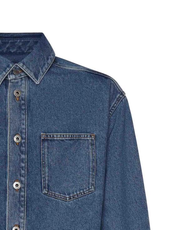  로에베 셔츠 H526Y1DW275475 Blue - LOEWE