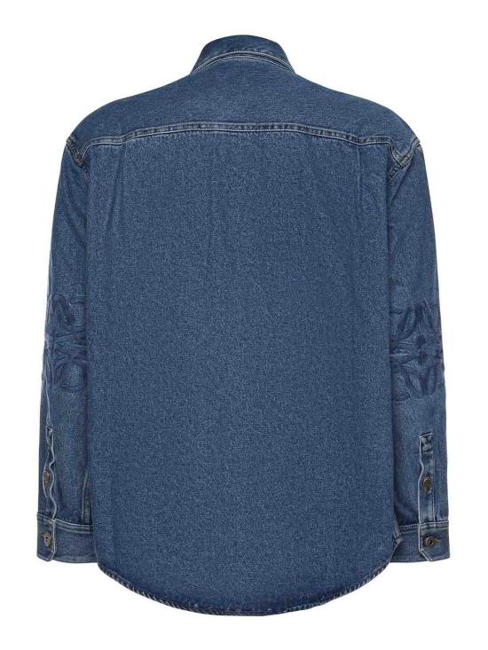  로에베 셔츠 H526Y1DW275475 Blue - LOEWE