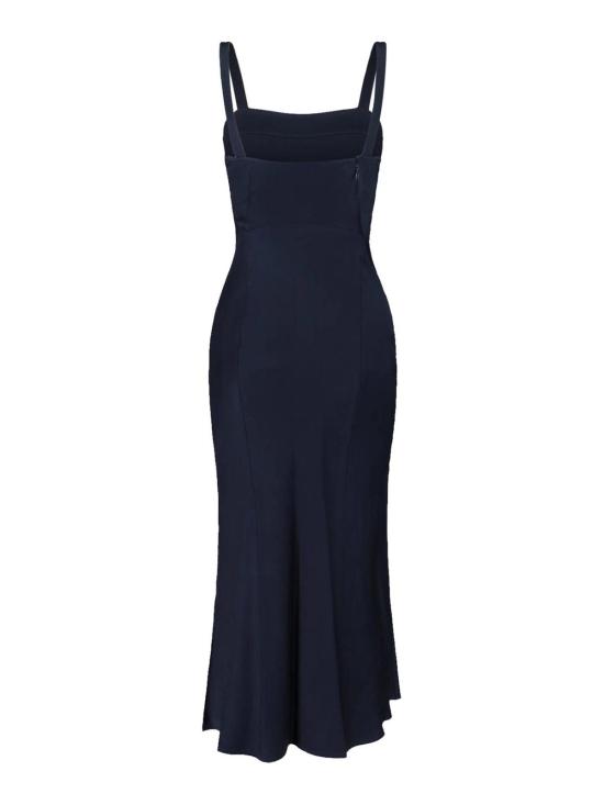 26SS 빅토리아 베컴 미디 스커트 1126WDR007043C Blue - VICTORIA BECKHAM