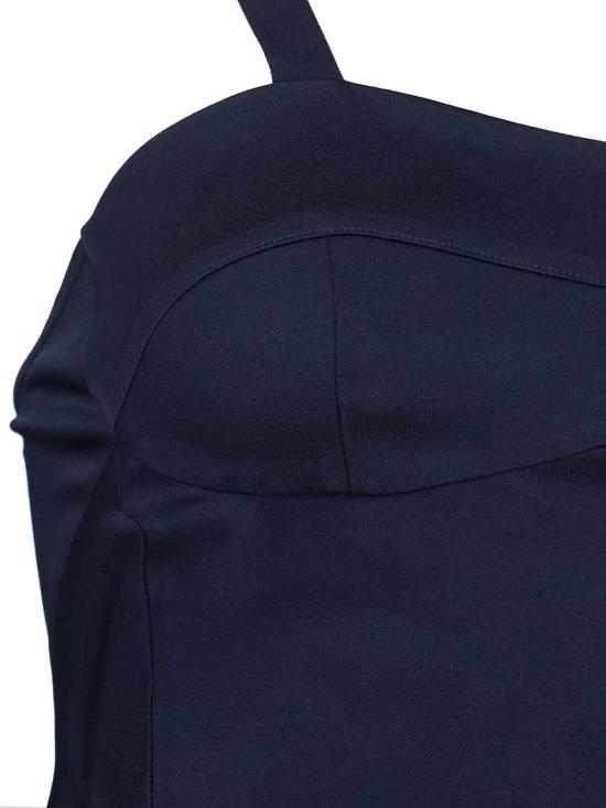 26SS 빅토리아 베컴 미디 스커트 1126WDR007043C Blue - VICTORIA BECKHAM