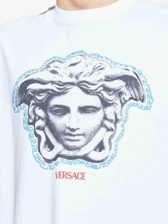 26SS 베르사체 반팔 티셔츠 1A1675310133021W000 White - VERSACE