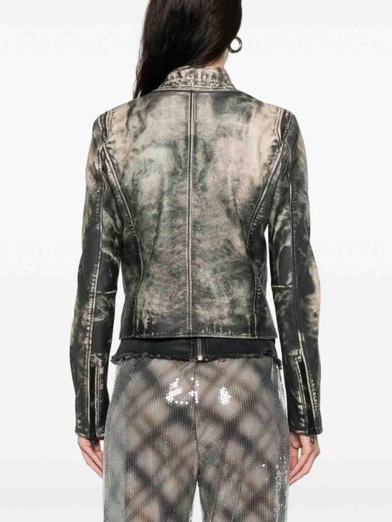 26SS 디젤 가죽 자켓 0ENBCA209959XXA Beige - DIESEL