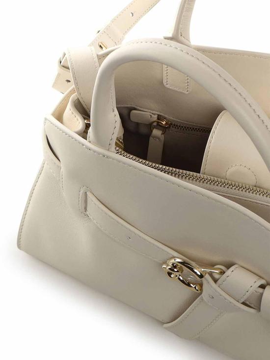 26SS 코치넬리 토트백 E1TLA180201N17 White - COCCINELLE