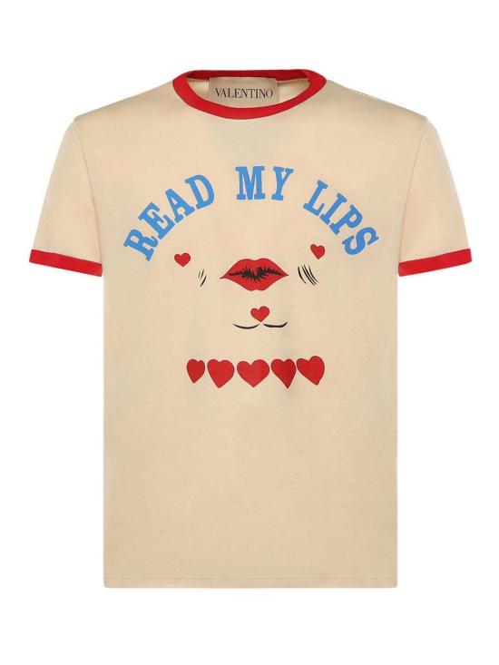 26SS 발렌티노 가라바니 반팔 티셔츠 8V3MG17DBC7RHK White