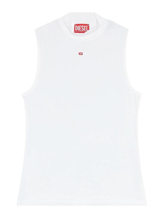  디젤 민소매 티셔츠 0BLANA10397100 White