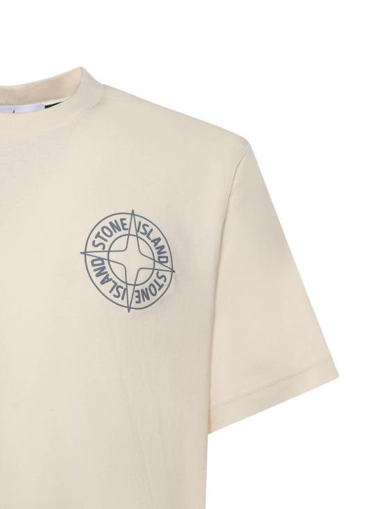 26SS 스톤 아일랜드 반팔 티셔츠 L1S152100001S0284V0093 White - STONE ISLAND