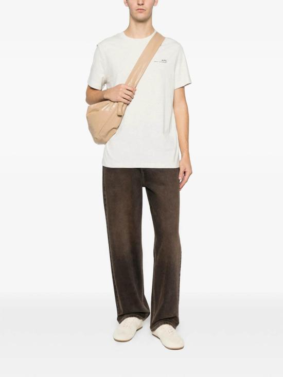 26SS 아페쎄 반팔 티셔츠 COHBOM26404APC Beige - A.P.C.