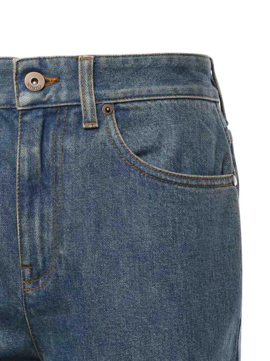 26SS 버버리 스트레치 데님 진 8118501 Dark Wash - BURBERRY