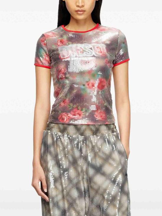  디젤 민소매 티셔츠 0QVCTA2006243JA Brown - DIESEL