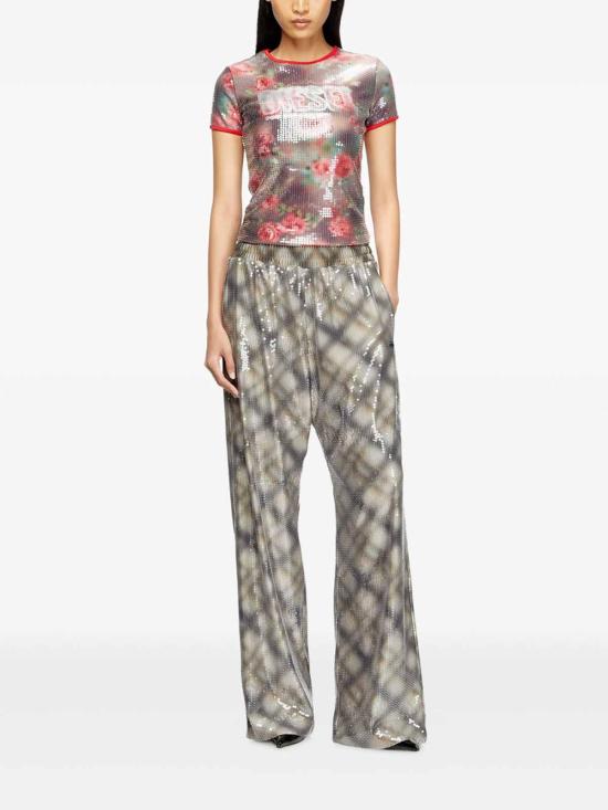  디젤 민소매 티셔츠 0QVCTA2006243JA Brown - DIESEL