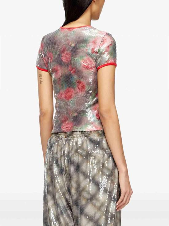  디젤 민소매 티셔츠 0QVCTA2006243JA Brown - DIESEL