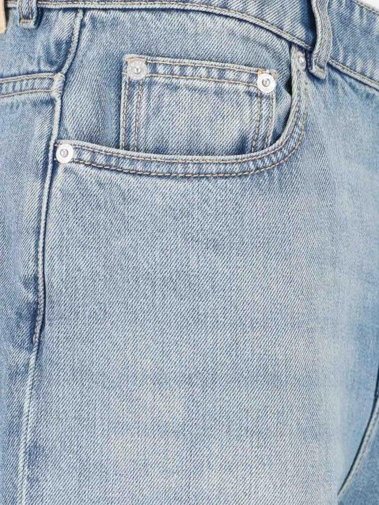 26SS 알렉산더 맥퀸 스트레이트 팬츠 848913QMAD04383 Blue - ALEXANDER MCQUEEN