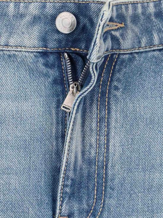 26SS 알렉산더 맥퀸 스트레이트 팬츠 848913QMAD04383 Blue - ALEXANDER MCQUEEN