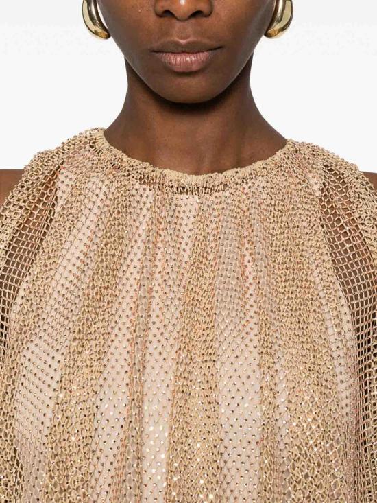 26SS 스포트막스 민소매 티셔츠 SPXNODO064003 Beige - SPORTMAX