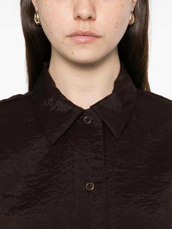 26SS 스튜디오 니콜슨 셔츠 SNW1671PINOLECOCOA Brown - STUDIO NICHOLSON