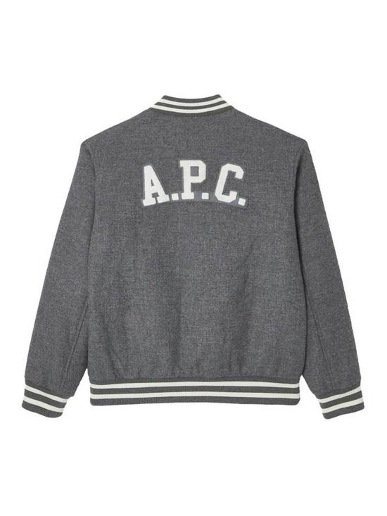  아페쎄 자켓 WVBEBM02974PLA Grey - A.P.C.