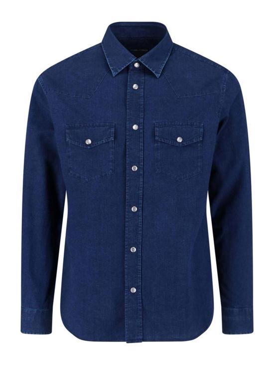  톰포드 셔츠 HDS001FMC289UCC Blue