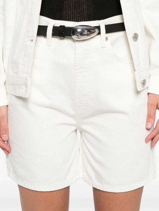 26SS 애니빙 숏팬츠 A0510677OFW25 White - ANINE BING