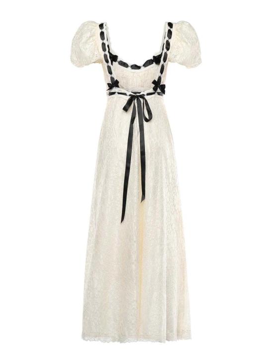 27SS 포러브앤레몬스 롱 원피스 CD3967CREAM White - FOR LOVE & LEMONS