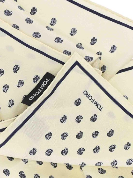 27SS 톰포드 머플러/스카프 SPR001S0210YBC White - TOMFORD