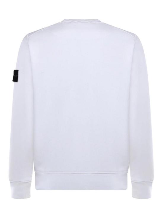  스톤 아일랜드 탑 L1S156100060S0051V0001 White - STONE ISLAND