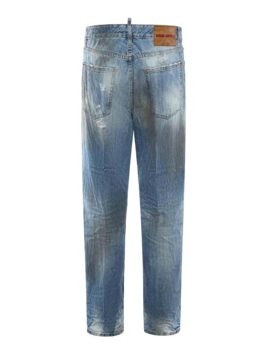 26SS 디스퀘어드2 스트레이트 팬츠 S74LB1919D30011470 Blue - DSQUARED2