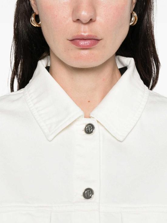 26SS 애니빙 미디 스커트 A0110878OFW25 White - ANINE BING