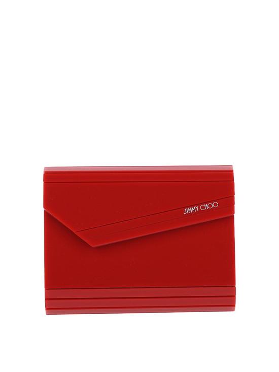 26SS 지미추 클러치/파우치 CANDYACRRUBYRED Red