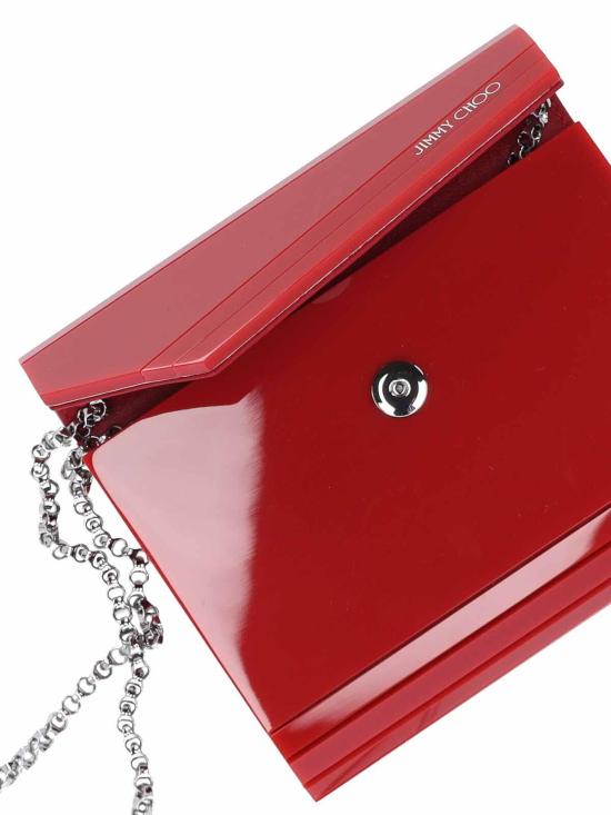 26SS 지미추 클러치/파우치 CANDYACRRUBYRED Red - JIMMY CHOO