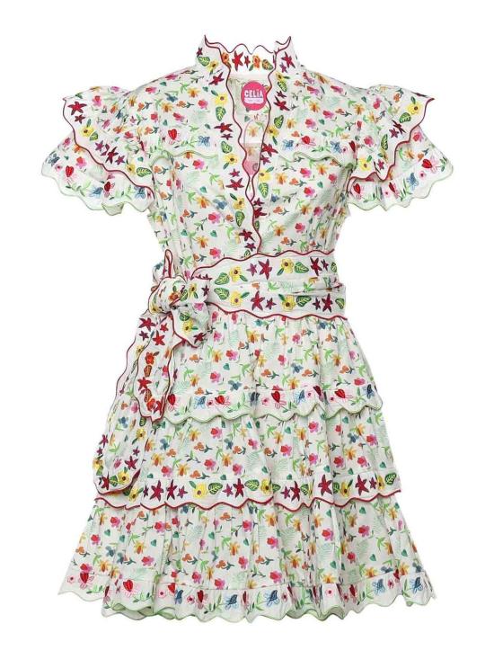 26SS 셀리아 비 미디 스커트 RS26CBD08A White