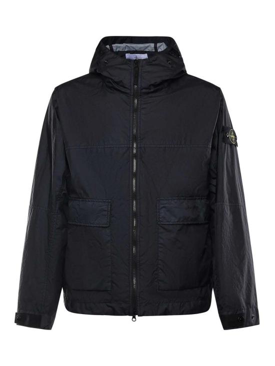 26SS 스톤 아일랜드 멤브라나 3L TC 후드 자켓 L1S154100004S0A21V0020 Blue