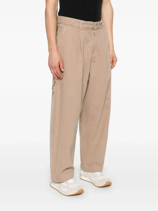 26SS 스튜디오 니콜슨 스트레이트 팬츠 SNM1245BRIDGESPARCE Beige - STUDIO NICHOLSON