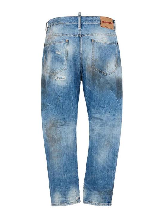 26SS 디스퀘어드2 스트레이트 팬츠 D30011S74LB1918470 Blue - DSQUARED2