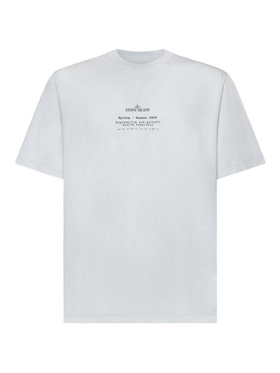  스톤 아일랜드 반팔 티셔츠 L1S152100001S0285V0041 Blue